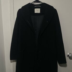 Aritzia Wilfred Wool and Cashmere Cocoon Coat Long - XS